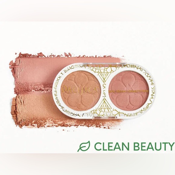 Pacifica Dual Blush Palette - Rose Gold and Cherry Spirits - Picture 1 of 7